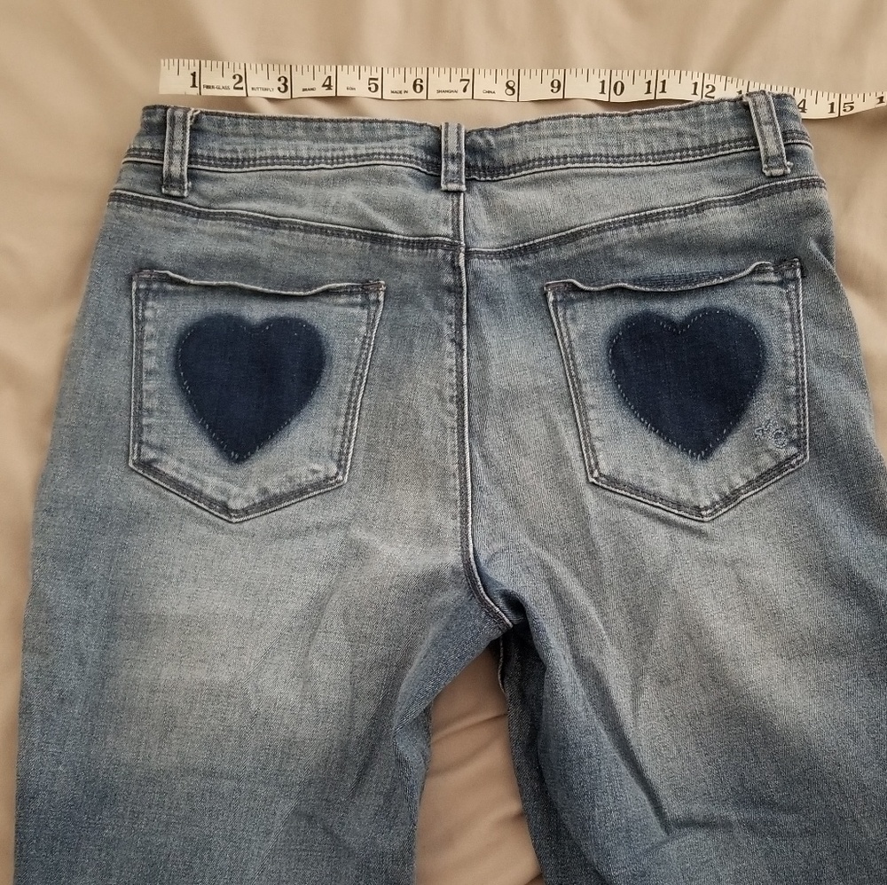 Modcloth Heart Jeans
